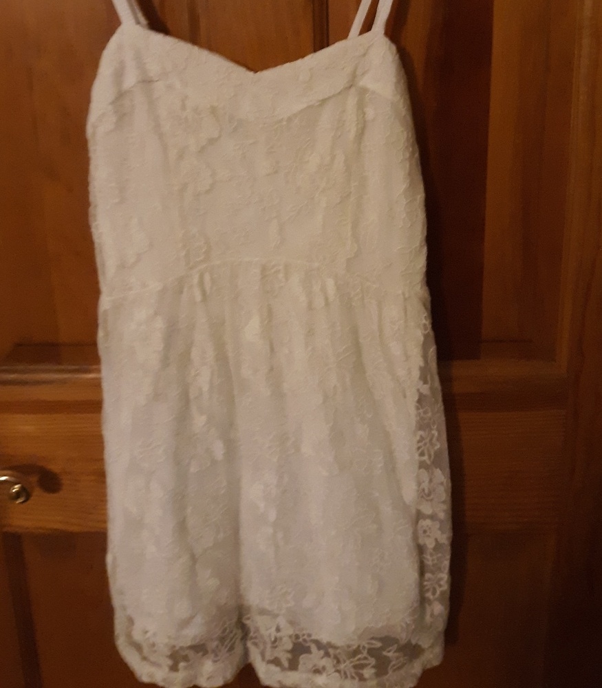 Abercrombie & Fitch White Lace Sundress